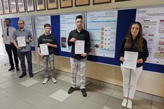 WEiI_Finaliści konkursu Poster Master 2024/2025, fot. P. Jankowski-Mihułowicz