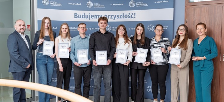 Laureaci XIII Konkursu Wiedzy Finansowo–Bankowej, fot. A. Surowiec